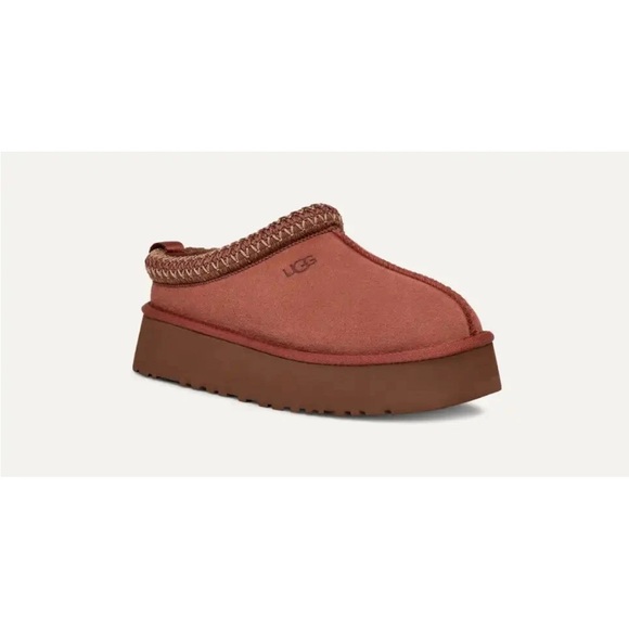 UGG Women's Tazz Slipper in Red Jasper Size 8 Woman’s Shoes Platform - Picture 8 of 8